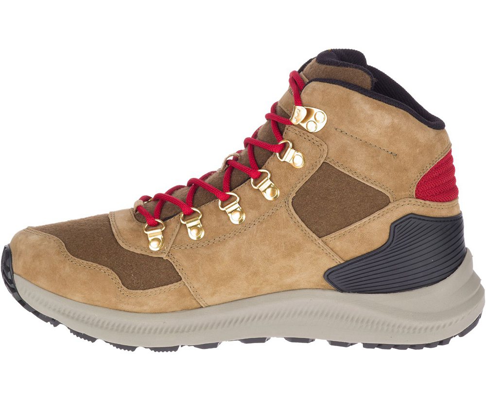 Merrell Støvler Herre - Ontario 85 Wool Mid Waterproof - Brune - SFP509381